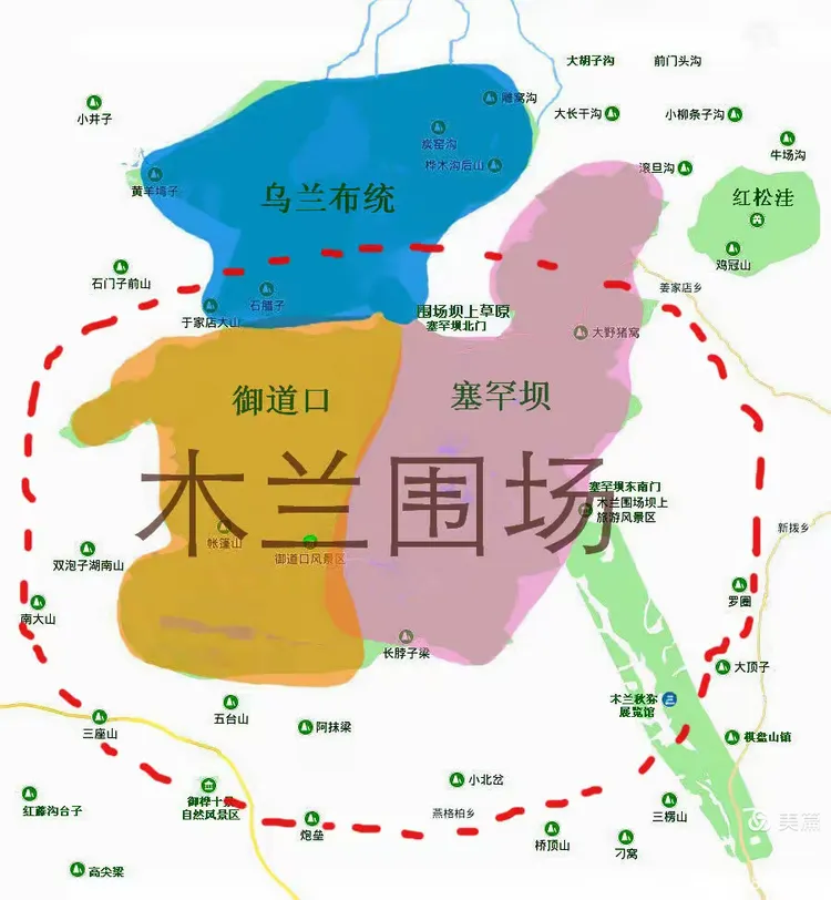 —草原天路途中路边一个视野开阔的坡